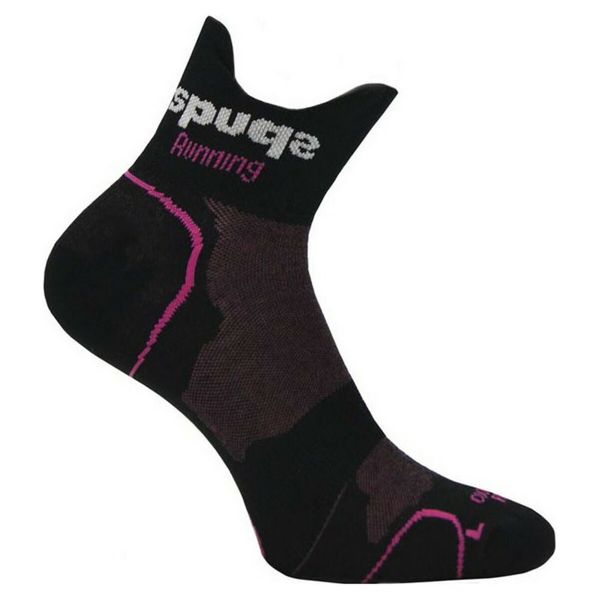Sports Socks Spuqs Coolmax Speed Black Pink 40-42